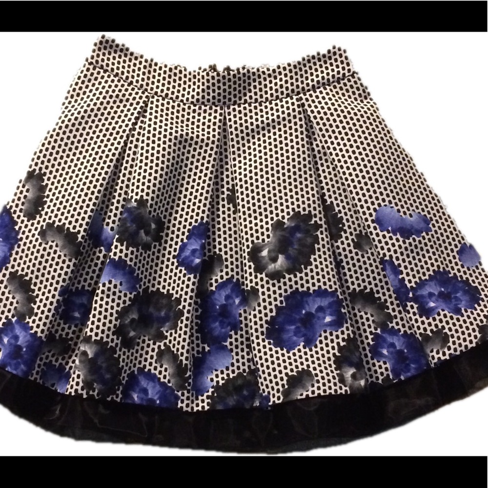 NWOT - Express dressy flared skirt - size 00